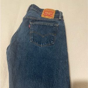 Perfect Pair of Levi's 501 36 x 30 Button Fly